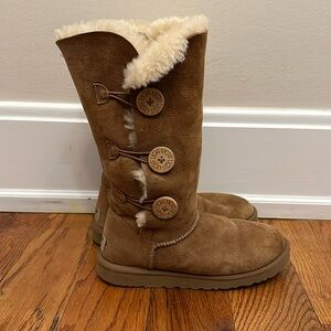 Tall Bailey Button UGGs